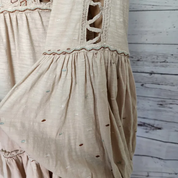 Free People Embroidered Tunic XS NWT - Picture 4 of 14